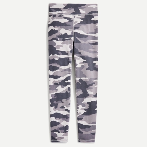 J.Crew 7/8 high-rise leggings in grey camo - Picture 3 of 7
